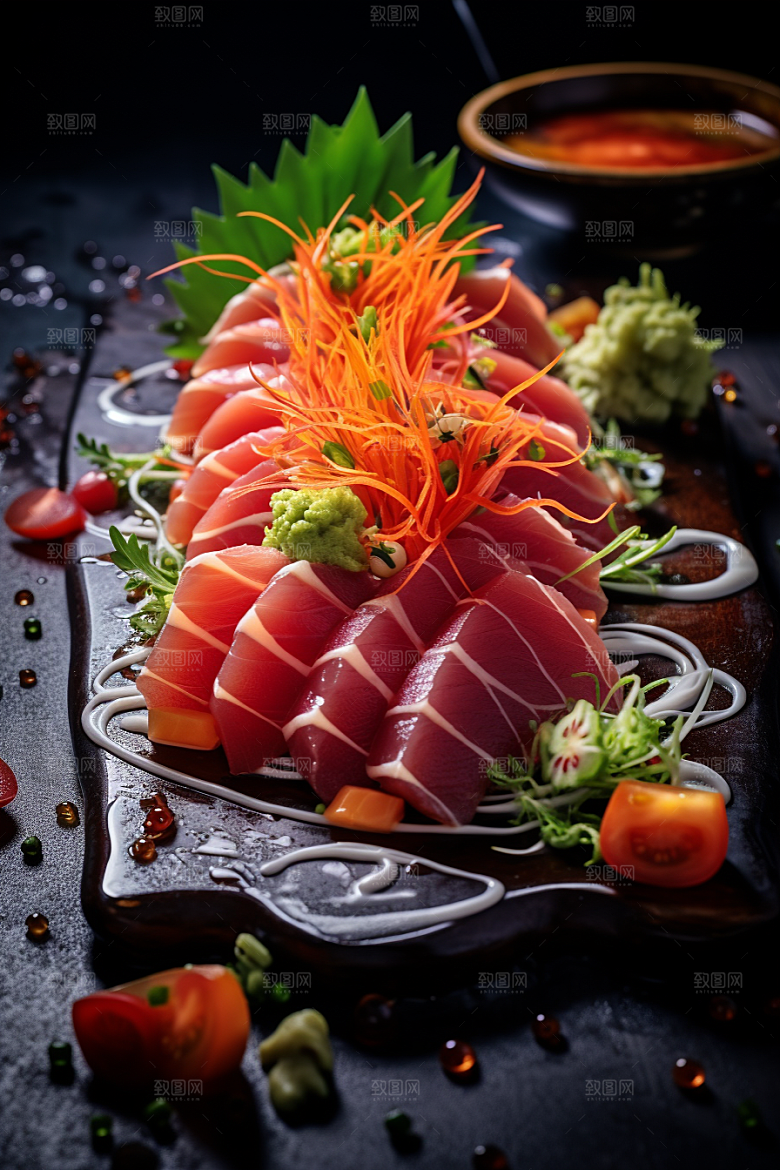 金枪鱼美食食材素材