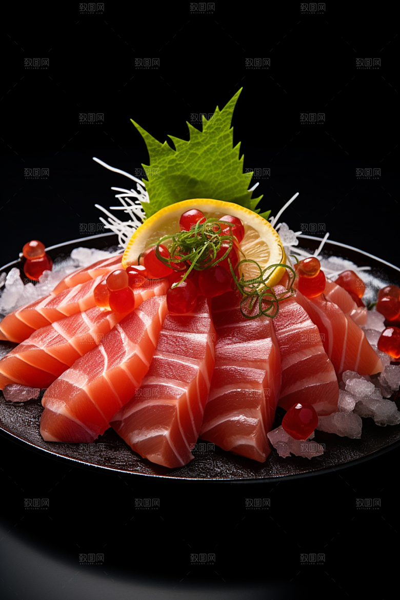金枪鱼鱼类美食素材