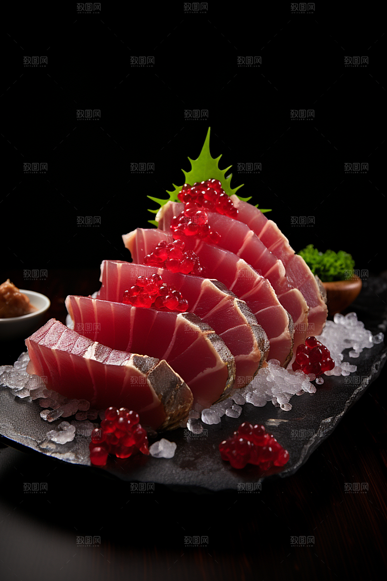 金枪鱼水族食材素材