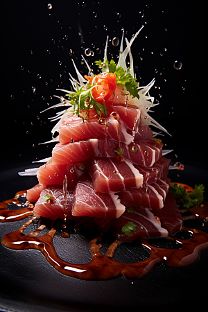 金枪鱼大海美食素材