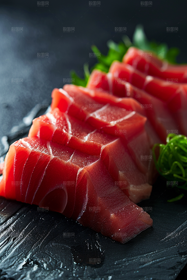 金枪鱼自然食材素材