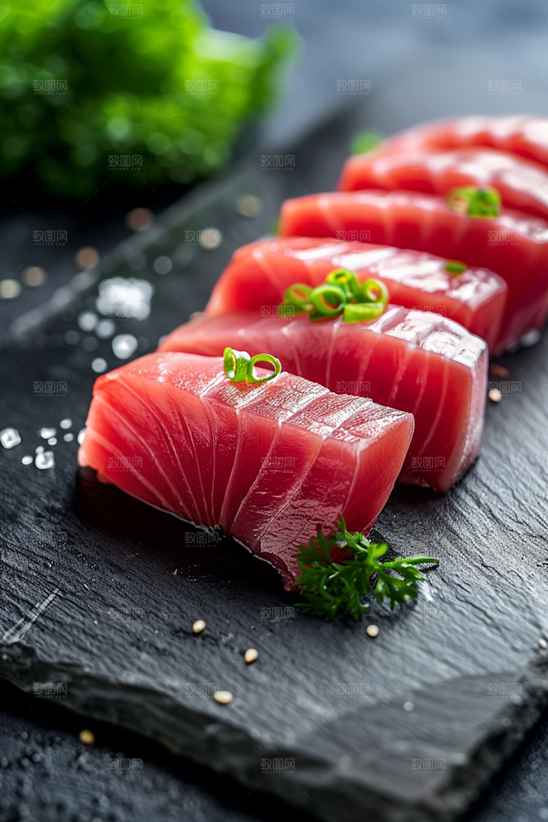 金枪鱼美食自然素材