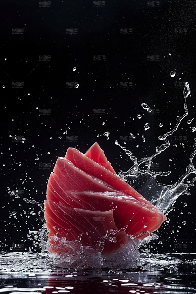 金枪鱼大海美食素材
