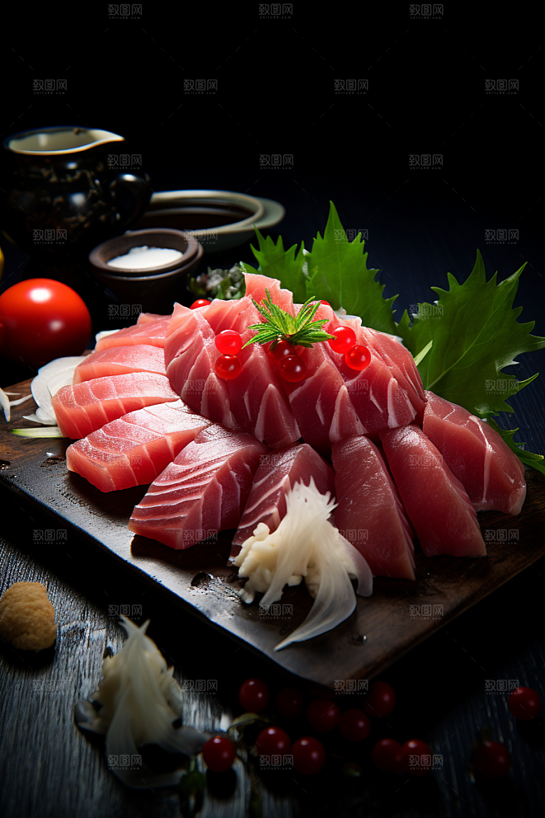 金枪鱼美食食材素材