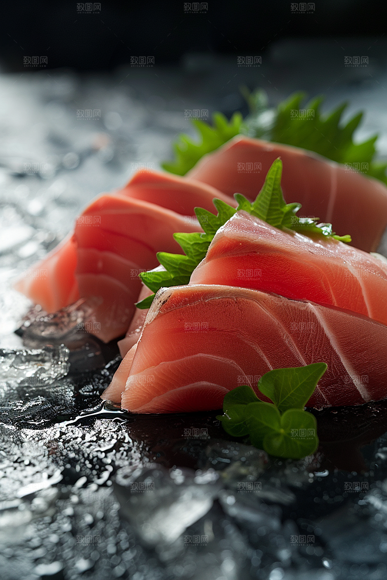 金枪鱼水族美食素材