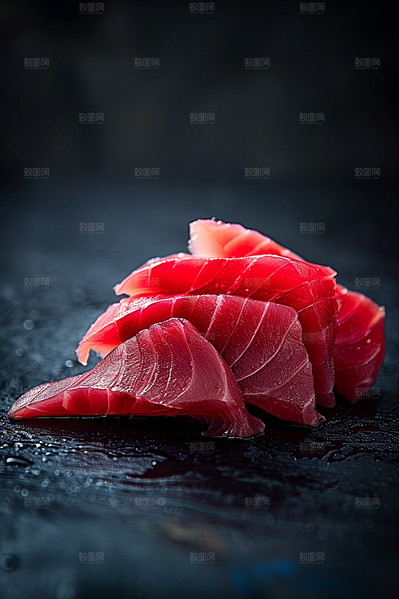金枪鱼自然新鲜素材