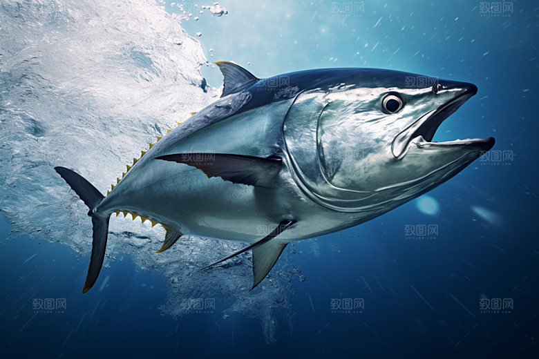 金枪鱼水族新鲜素材