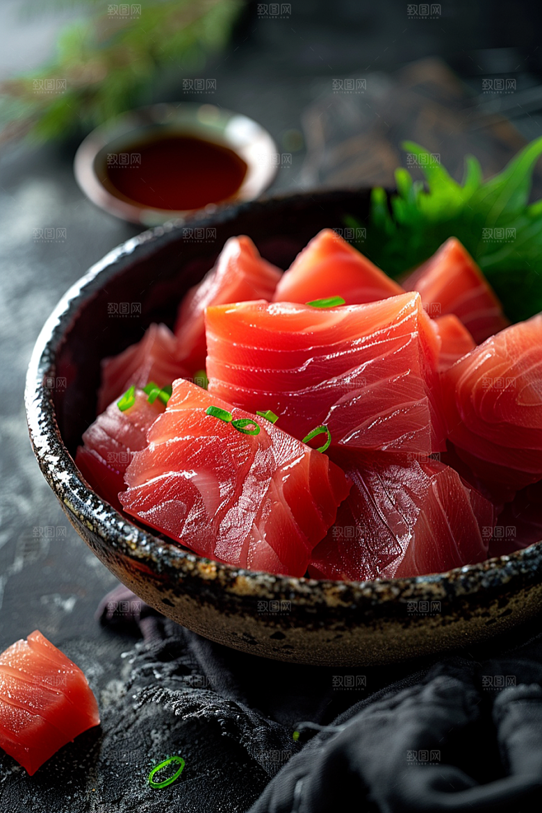金枪鱼海洋食材素材