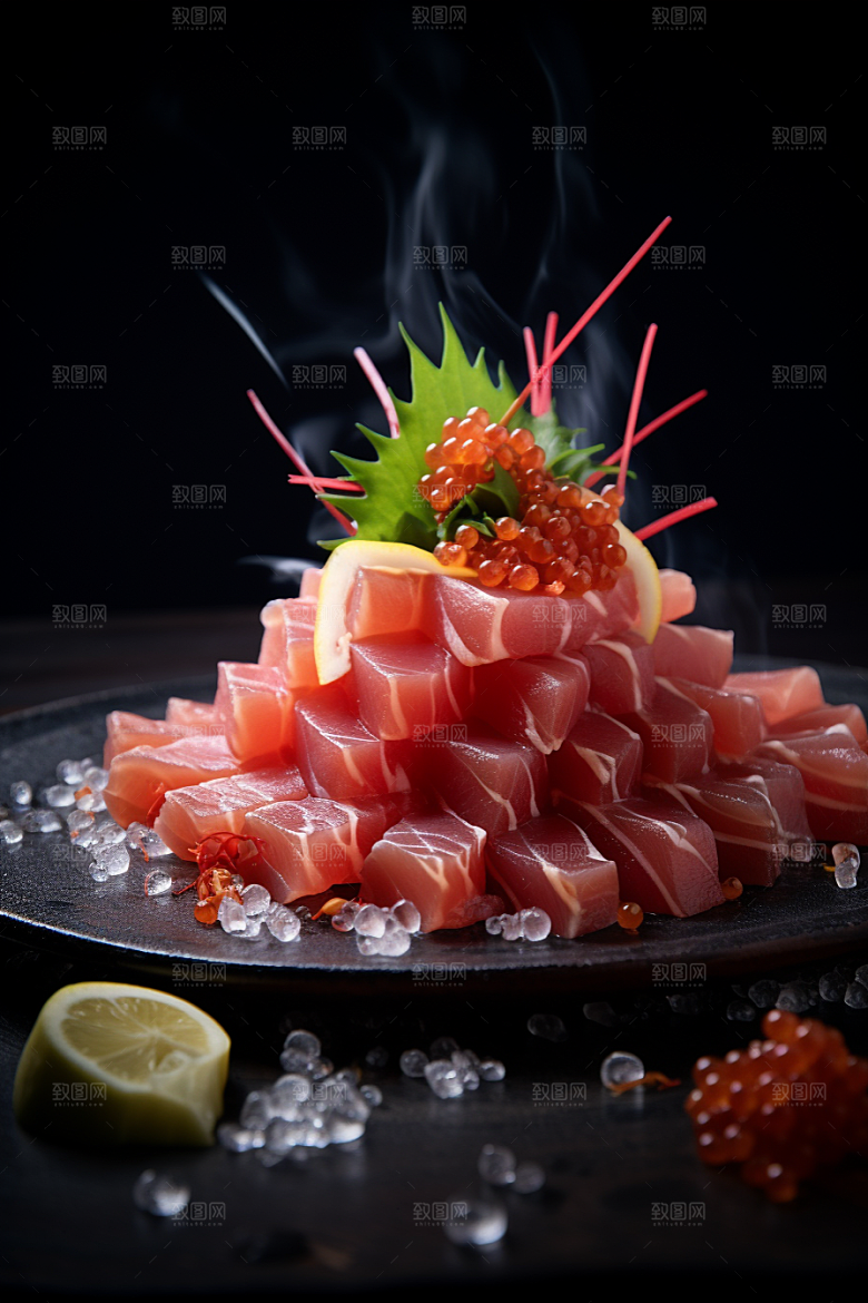 金枪鱼自然美食素材
