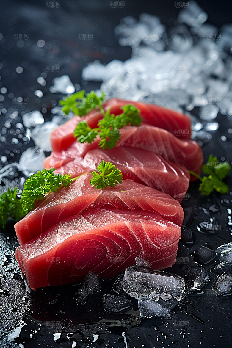金枪鱼鱼类食材素材