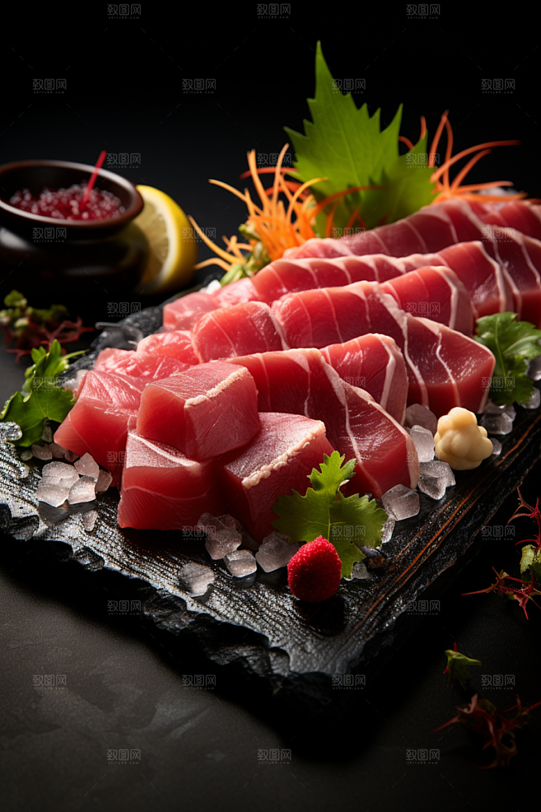 金枪鱼美食大海素材
