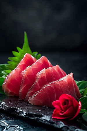 金枪鱼海产大海素材