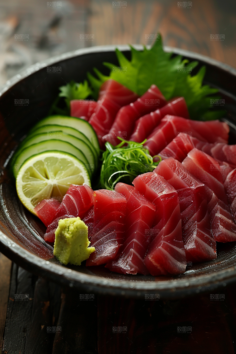 金枪鱼美食海洋素材