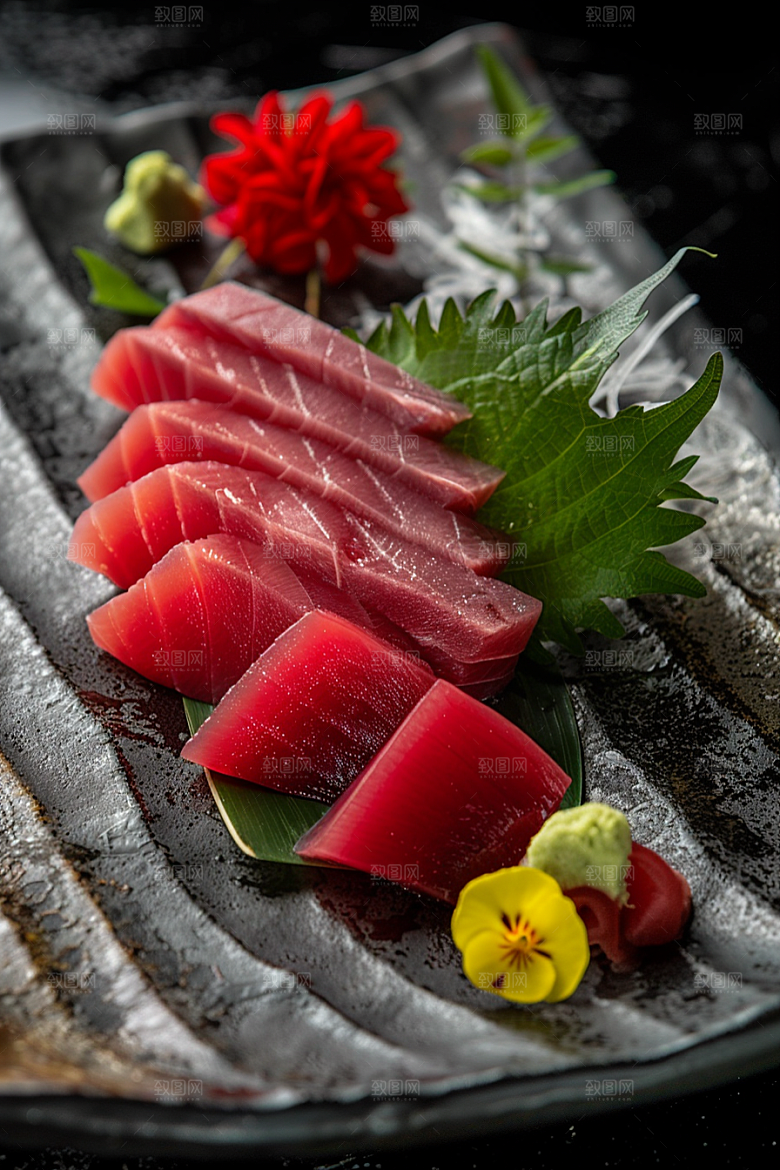 金枪鱼海洋食材素材