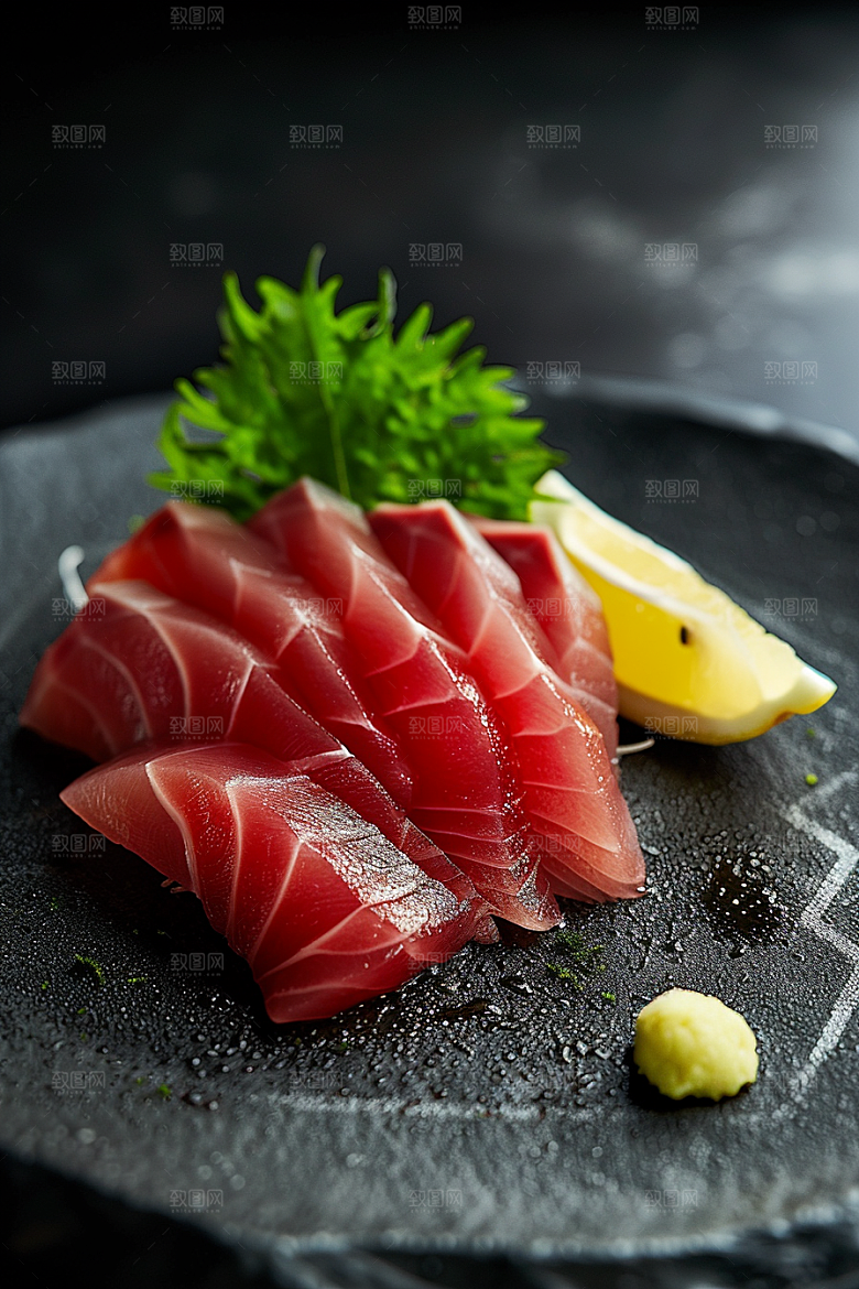 金枪鱼水产美食素材