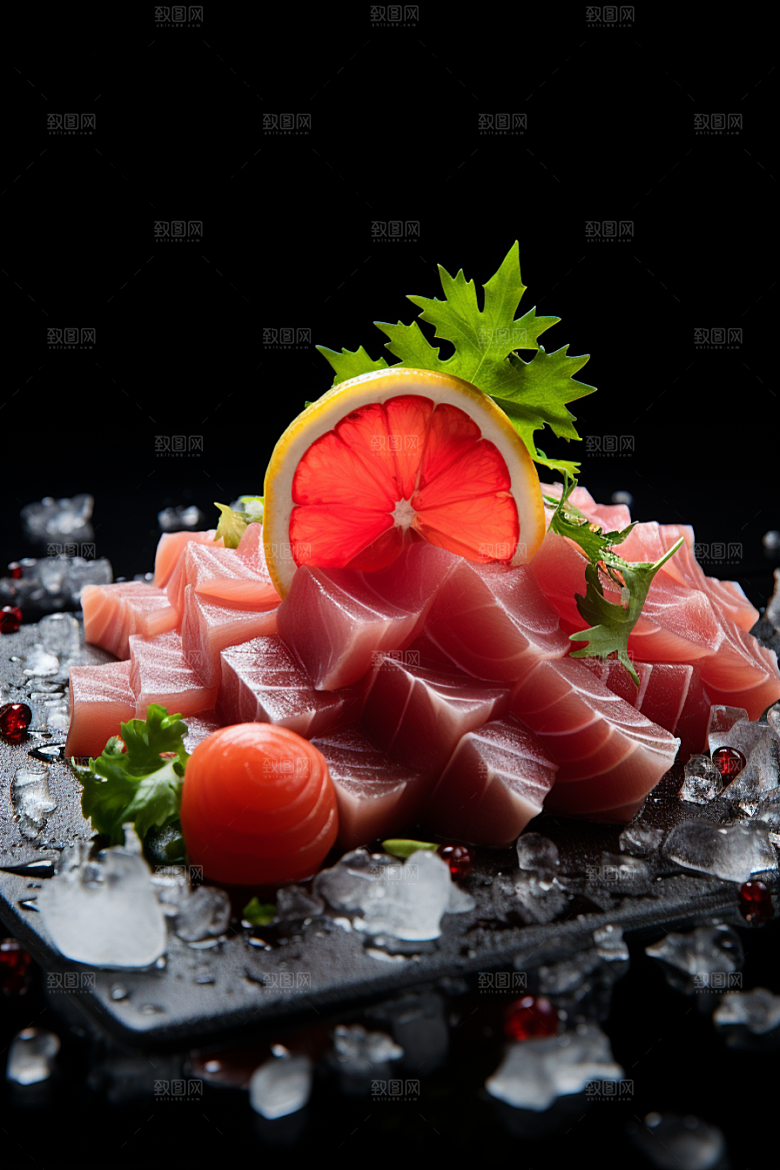 金枪鱼大海海洋素材