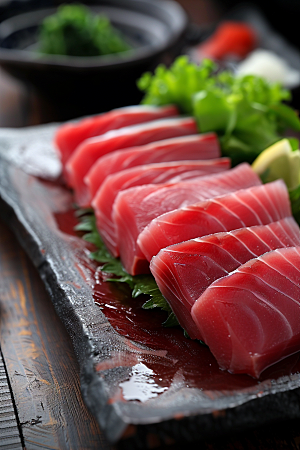 金枪鱼海产美食素材