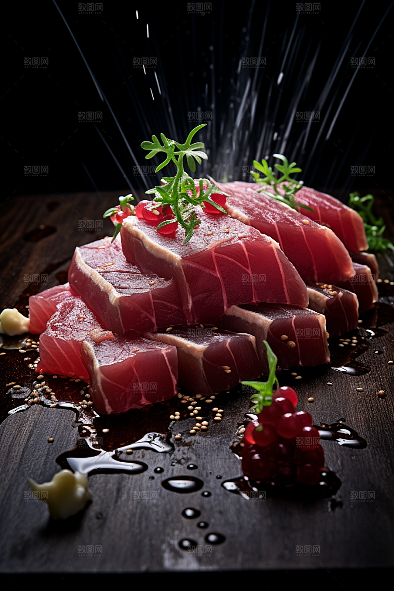 金枪鱼新鲜食材素材