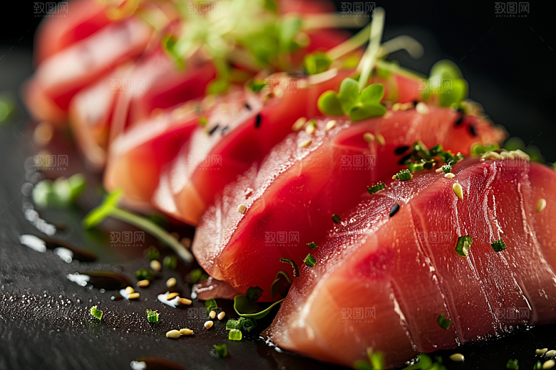 金枪鱼海产食材素材