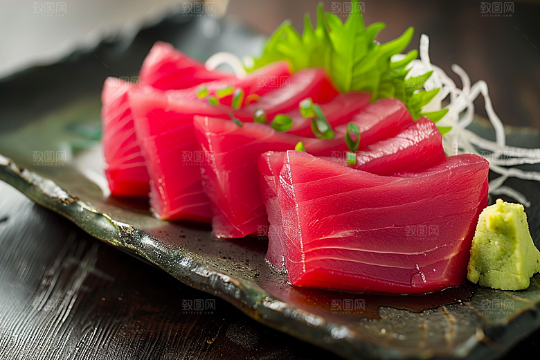金枪鱼大海食材素材