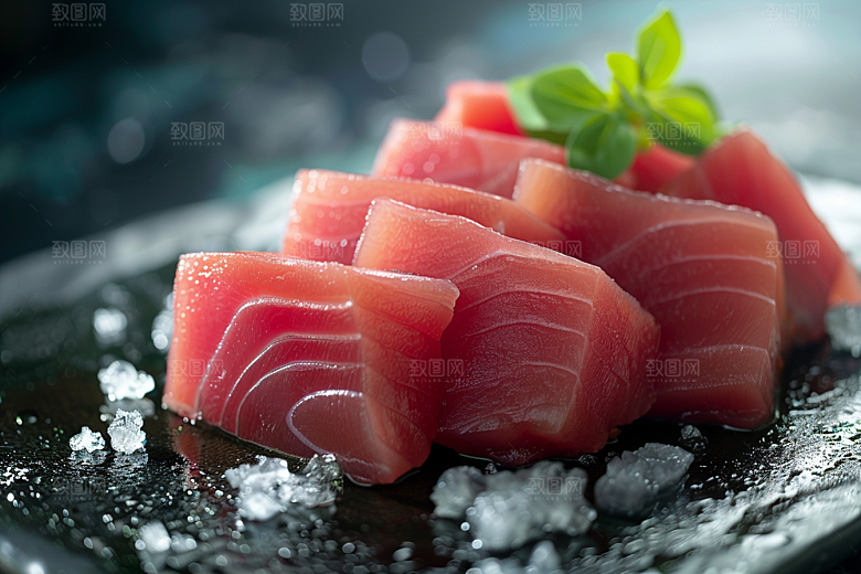 金枪鱼水族食材素材
