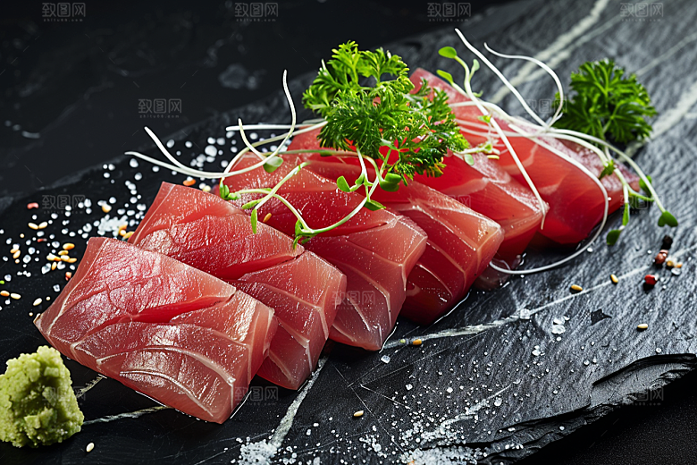 金枪鱼鱼类美食素材