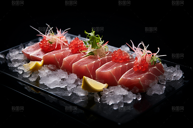 金枪鱼食材水族素材