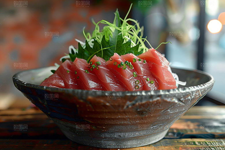 金枪鱼大海食材素材