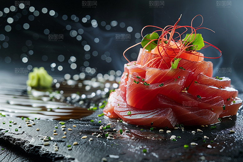 金枪鱼大海新鲜素材