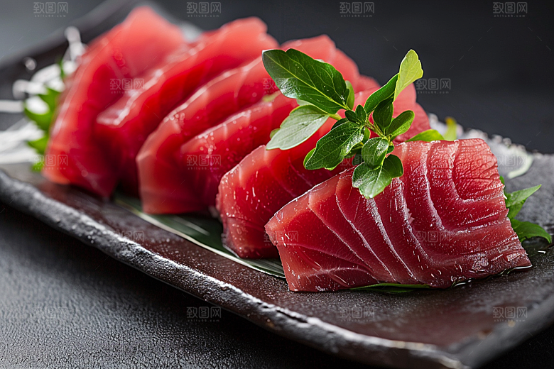 金枪鱼食材大海素材