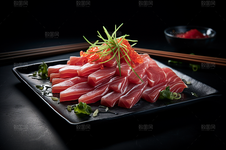 金枪鱼食材美食素材