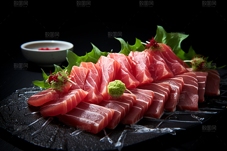 金枪鱼自然食材素材