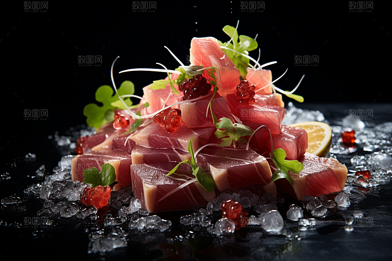 金枪鱼新鲜美食素材