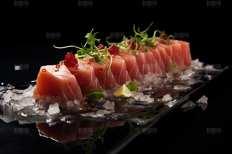 金枪鱼食材大海素材