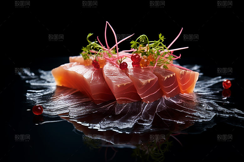 金枪鱼自然海产素材