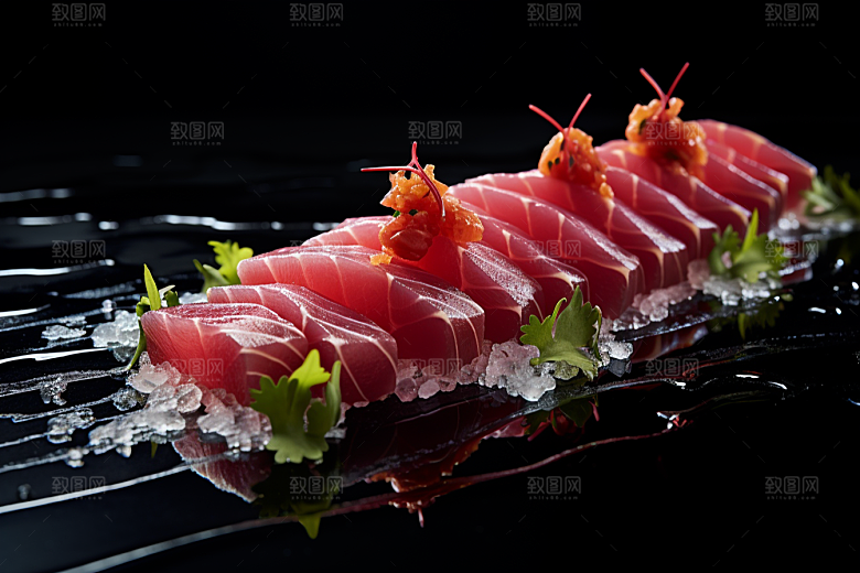金枪鱼大海美食素材