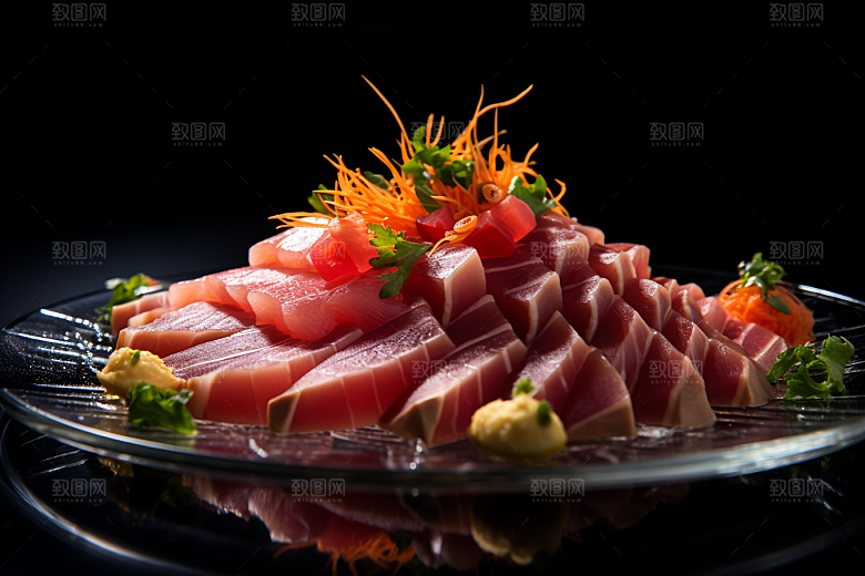 金枪鱼海产美食素材