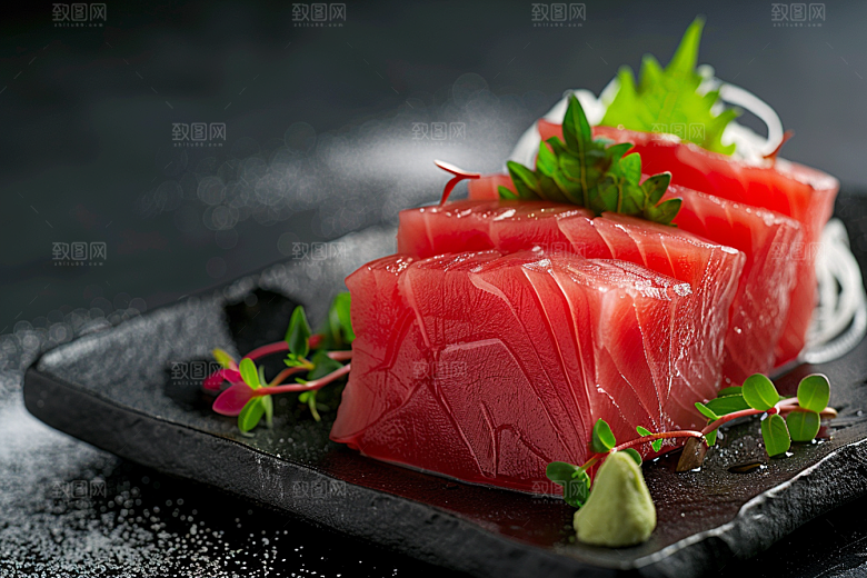 金枪鱼海产海洋素材