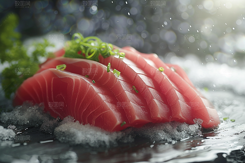 金枪鱼自然大海素材