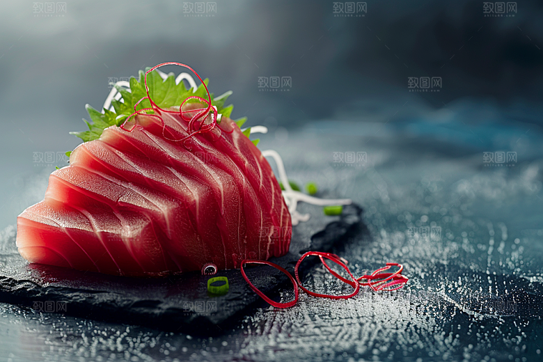 金枪鱼新鲜海洋素材