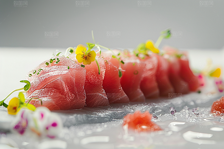 金枪鱼大海自然素材