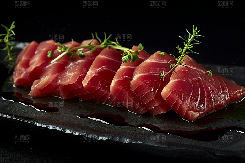 金枪鱼食材美食素材