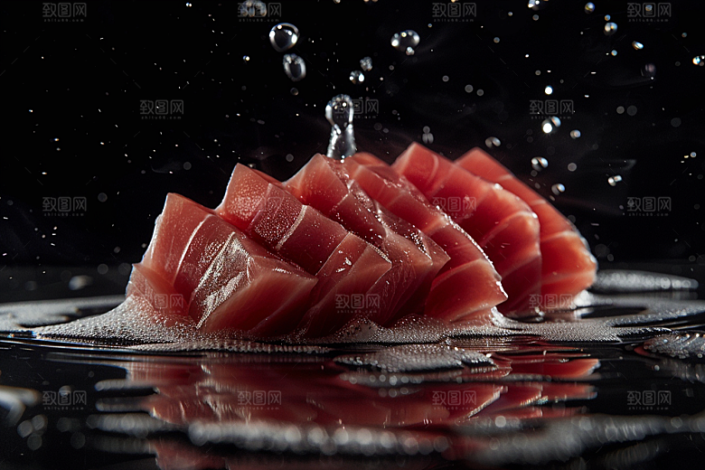 金枪鱼海洋美食素材