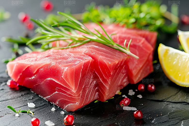 金枪鱼美食自然素材