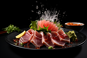 金枪鱼鱼类美食素材