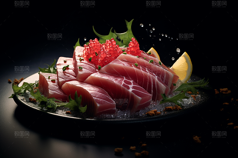 金枪鱼新鲜海洋素材