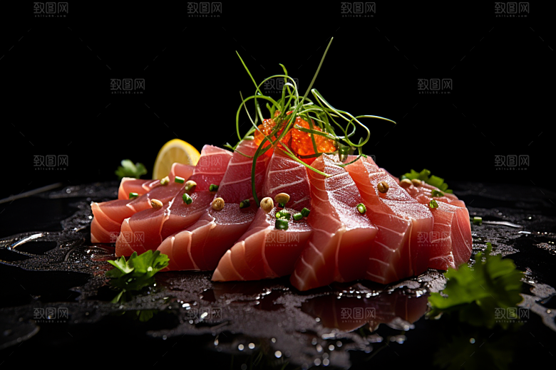 金枪鱼新鲜美食素材
