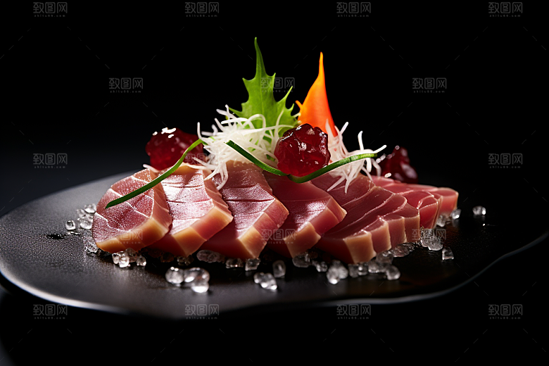 金枪鱼水族食材素材