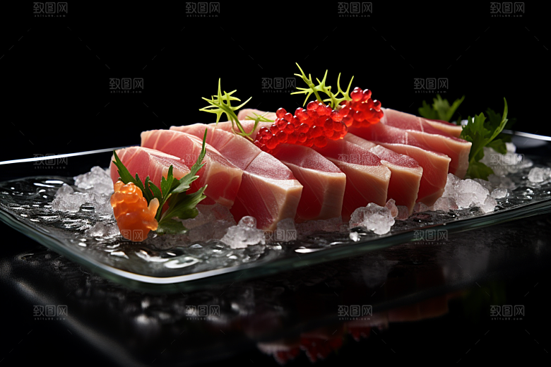 金枪鱼食材大海素材