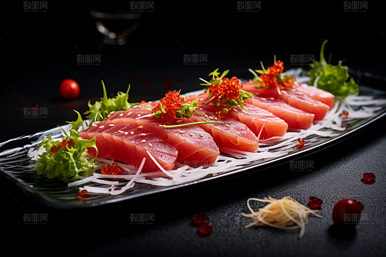 金枪鱼海产海洋素材